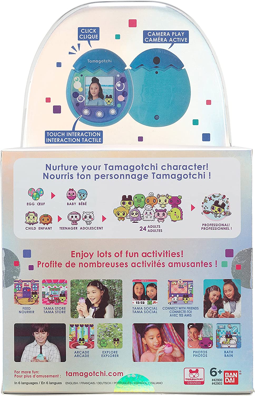 Tamagotchi Pix - Ocean (Blue) | CaveGamers