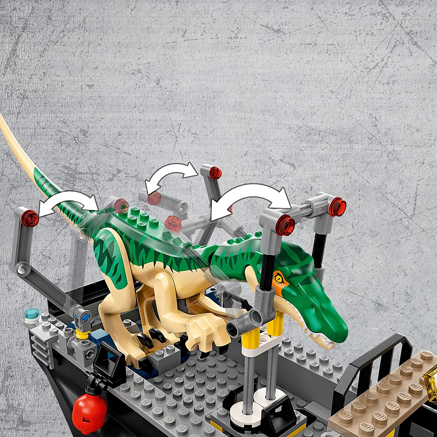 LEGO Jurassic World Baryonyx Dinosaur Boat Escape 76942 Building Sets - Toys - New - CaveGamers - Image 3
