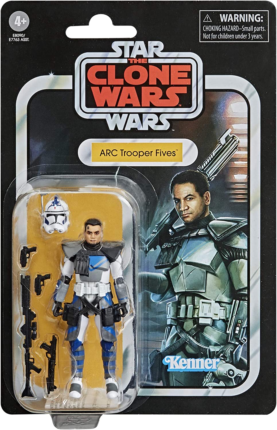Star Wars: The Vintage Collection ARC Trooper Fives (The Clone Wars) 3.75" Action Figure Action Figures - Toys - New - CaveGamers - Image 2