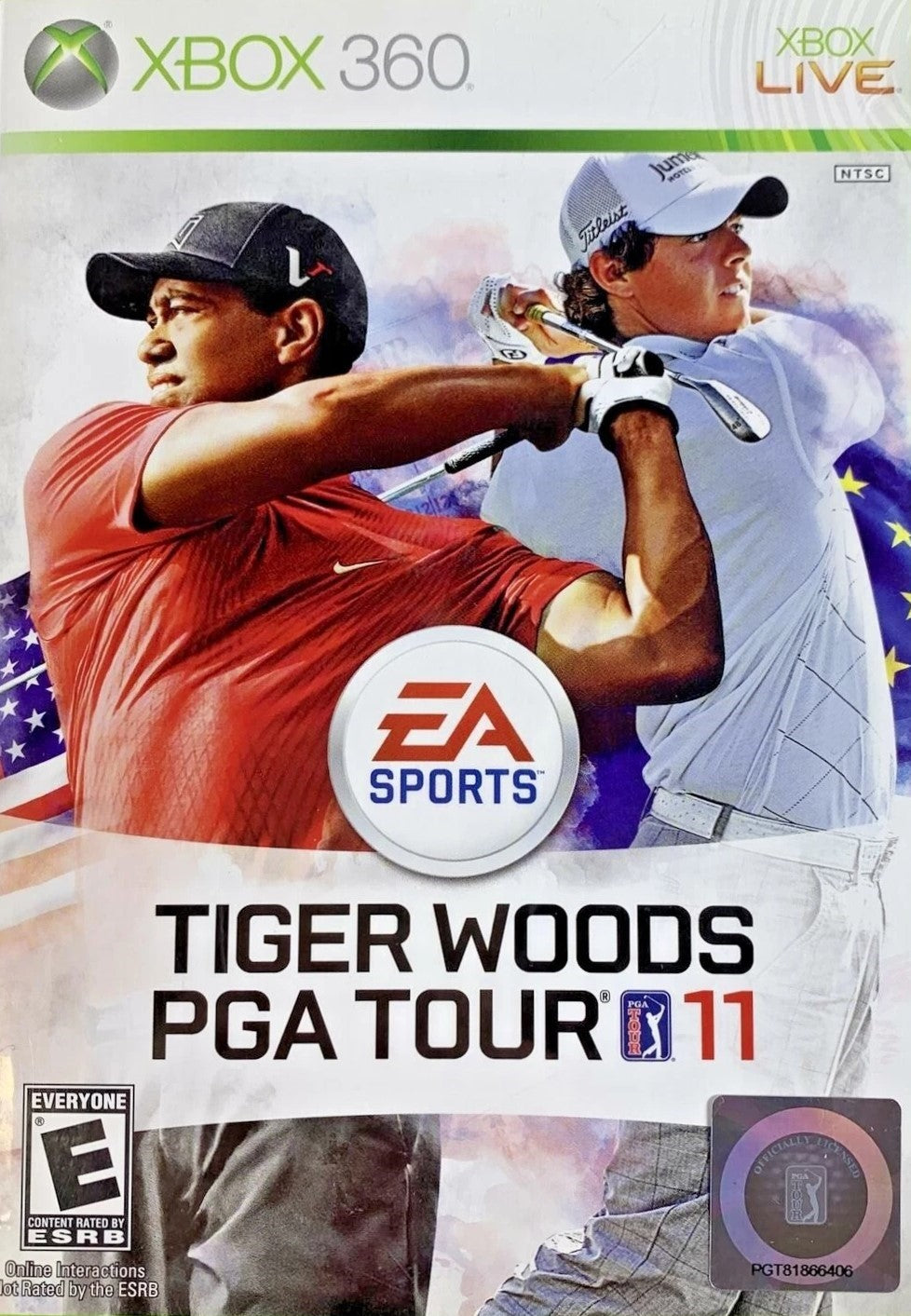 Tiger Woods PGA Tour 11 Xbox 360 - Video Game - Used - CaveGamers