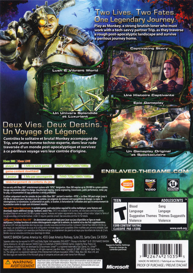 Enslaved: Odyssey To The West