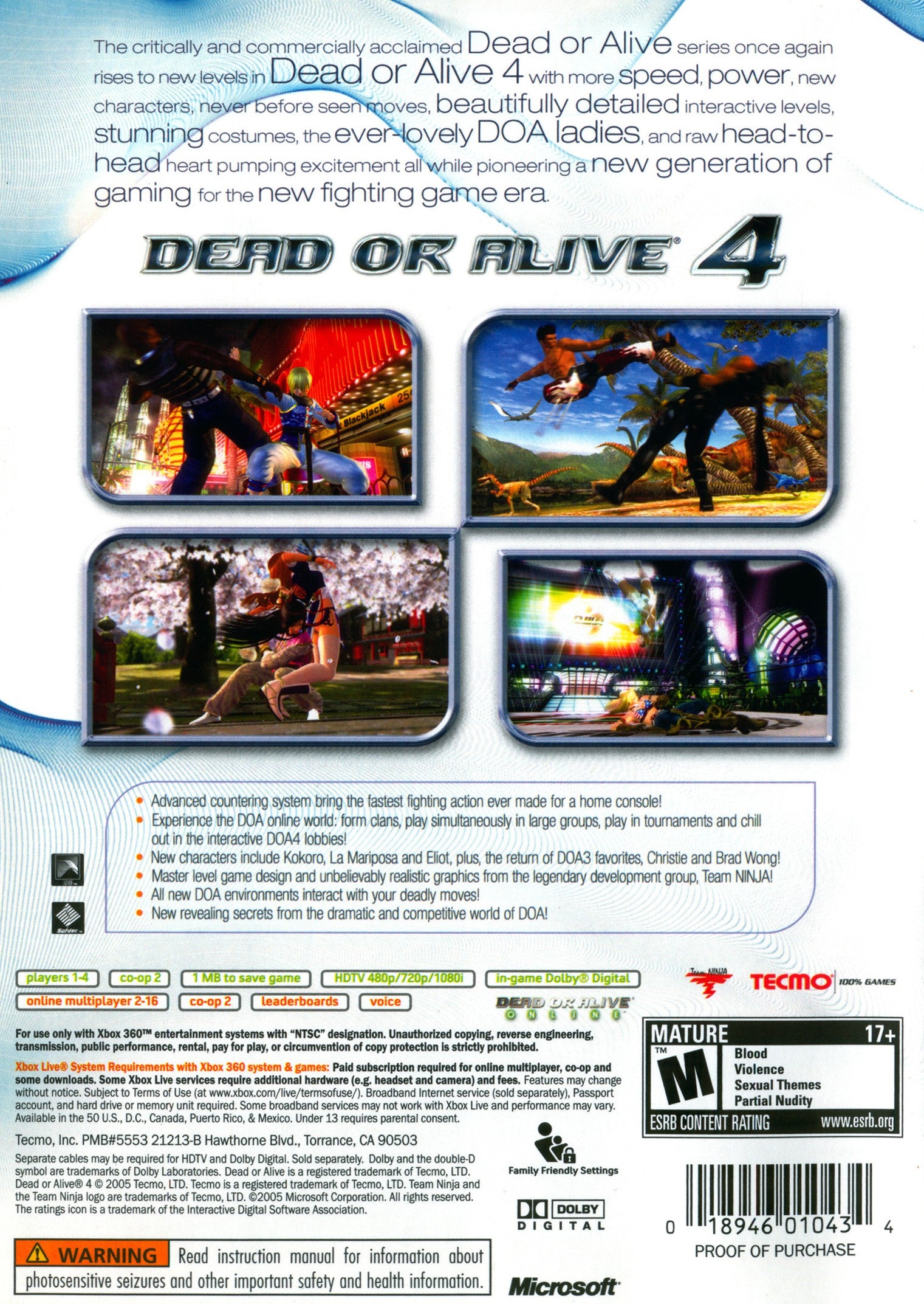 Dead or Alive 4