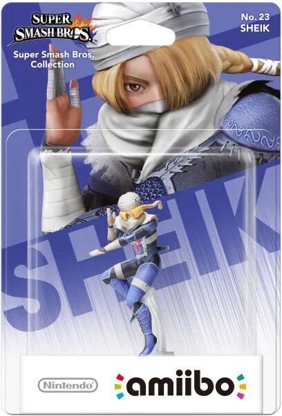 amiibo Super Smash Bros. Sheik [Europe] Amiibos - Video Game Accessory - New - CaveGamers