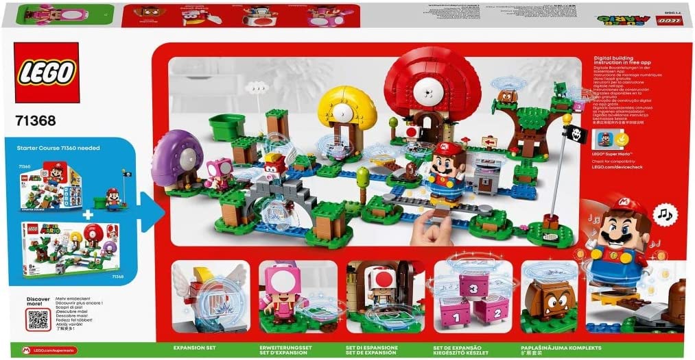 LEGO Super Mario Toad's Treasure Hunt Expansion Set 71368