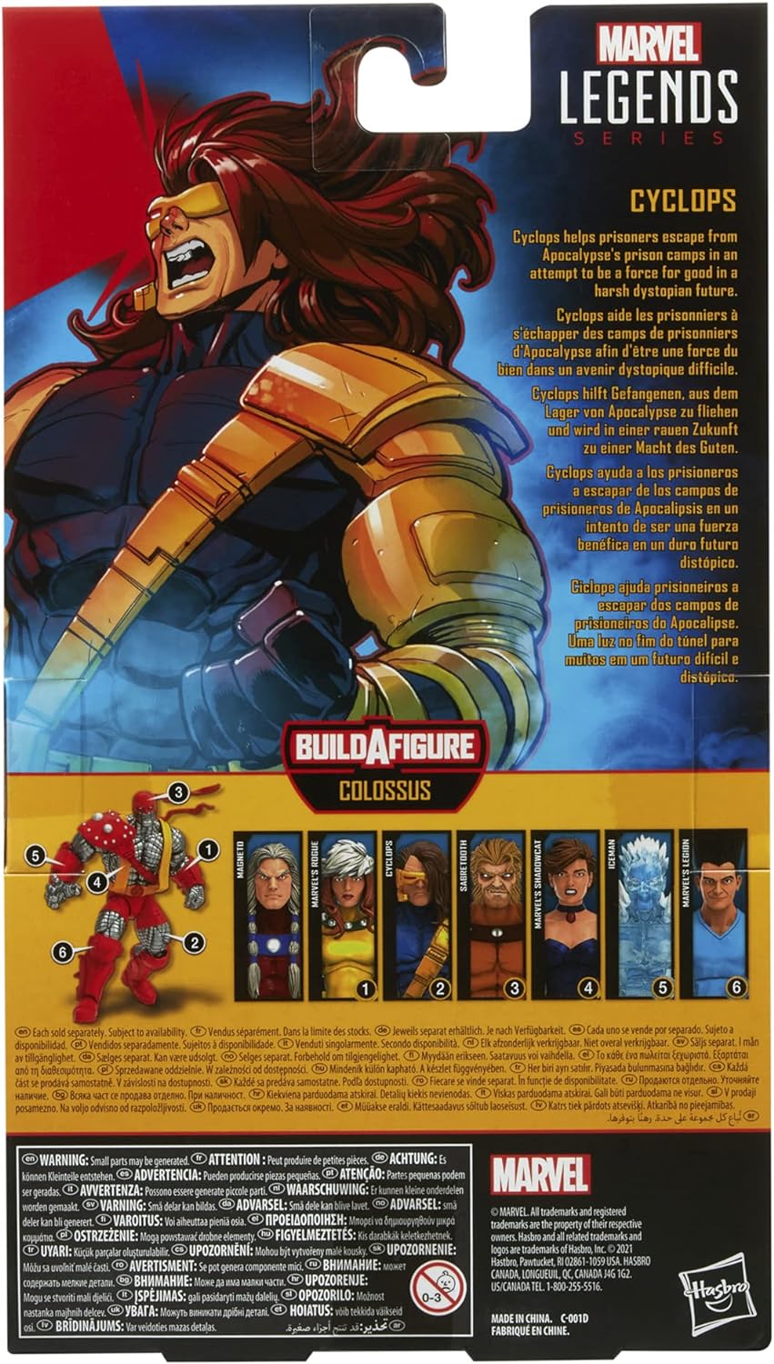 Cyclops (X-Men) - Marvel: Legends Series 6" Action Figure Action Figures - Toys - New - CaveGamers - Image 3