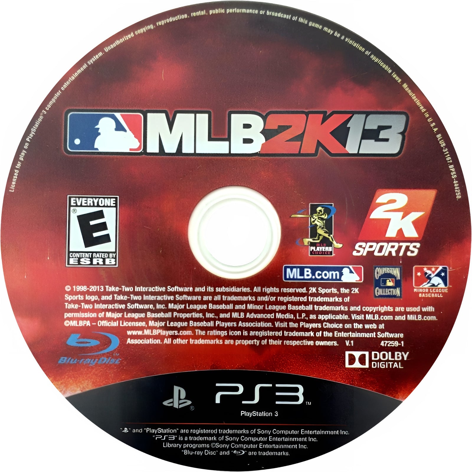 MLB 2K13 PS3 - Video Game - Used - CaveGamers - Image 3