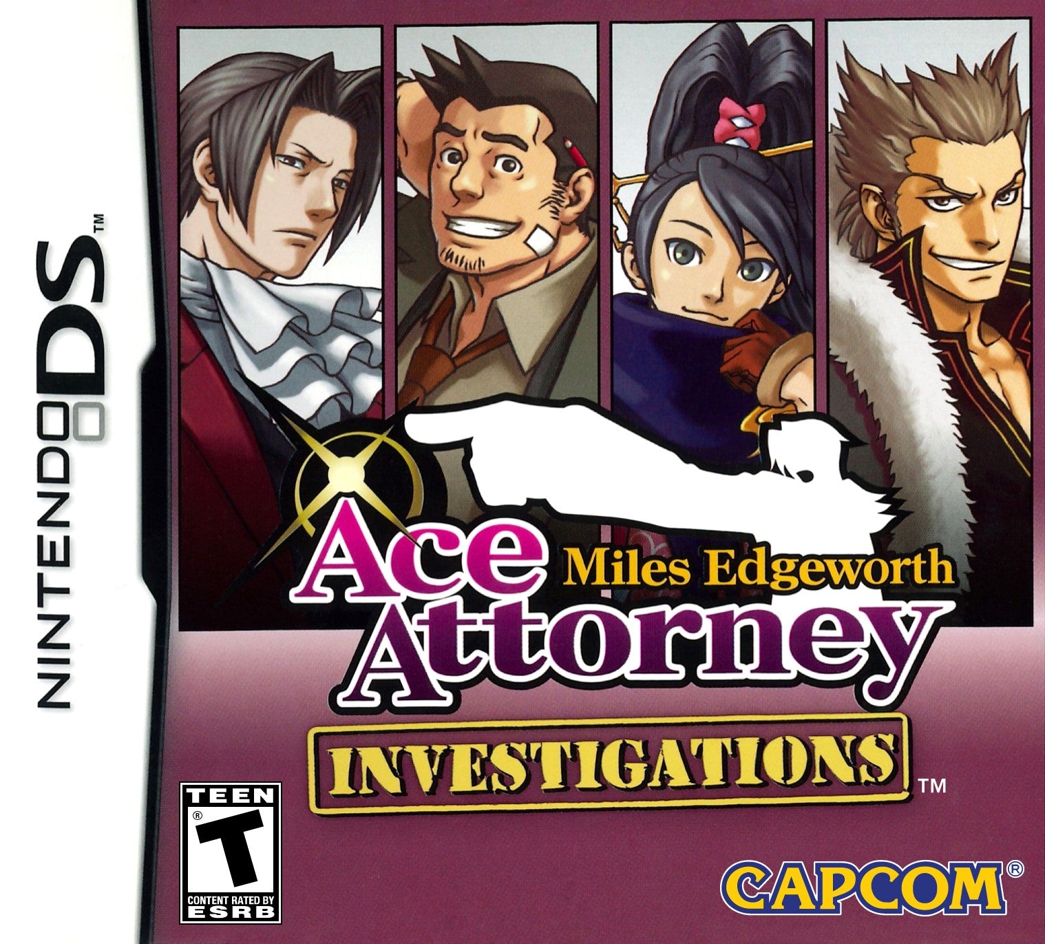 Ace Attorney Investigations: Miles Edgeworth DS - Video Game - Used - CaveGamers