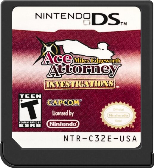 Ace Attorney Investigations: Miles Edgeworth DS - Video Game - Used - CaveGamers - Image 3