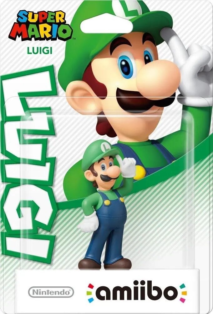 amiibo Super Mario Luigi [Europe] Amiibos - Video Game Accessory - New - CaveGamers
