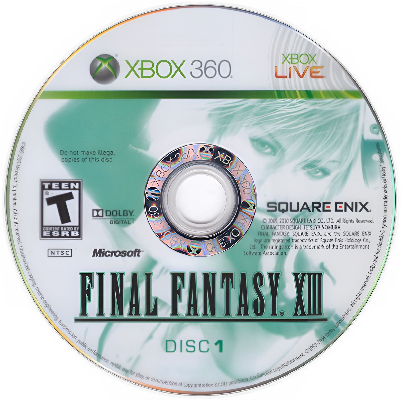 Final Fantasy XIII: Platinum Hits [3 Discs] Xbox 360 - Video Game - Used - CaveGamers - Image 3