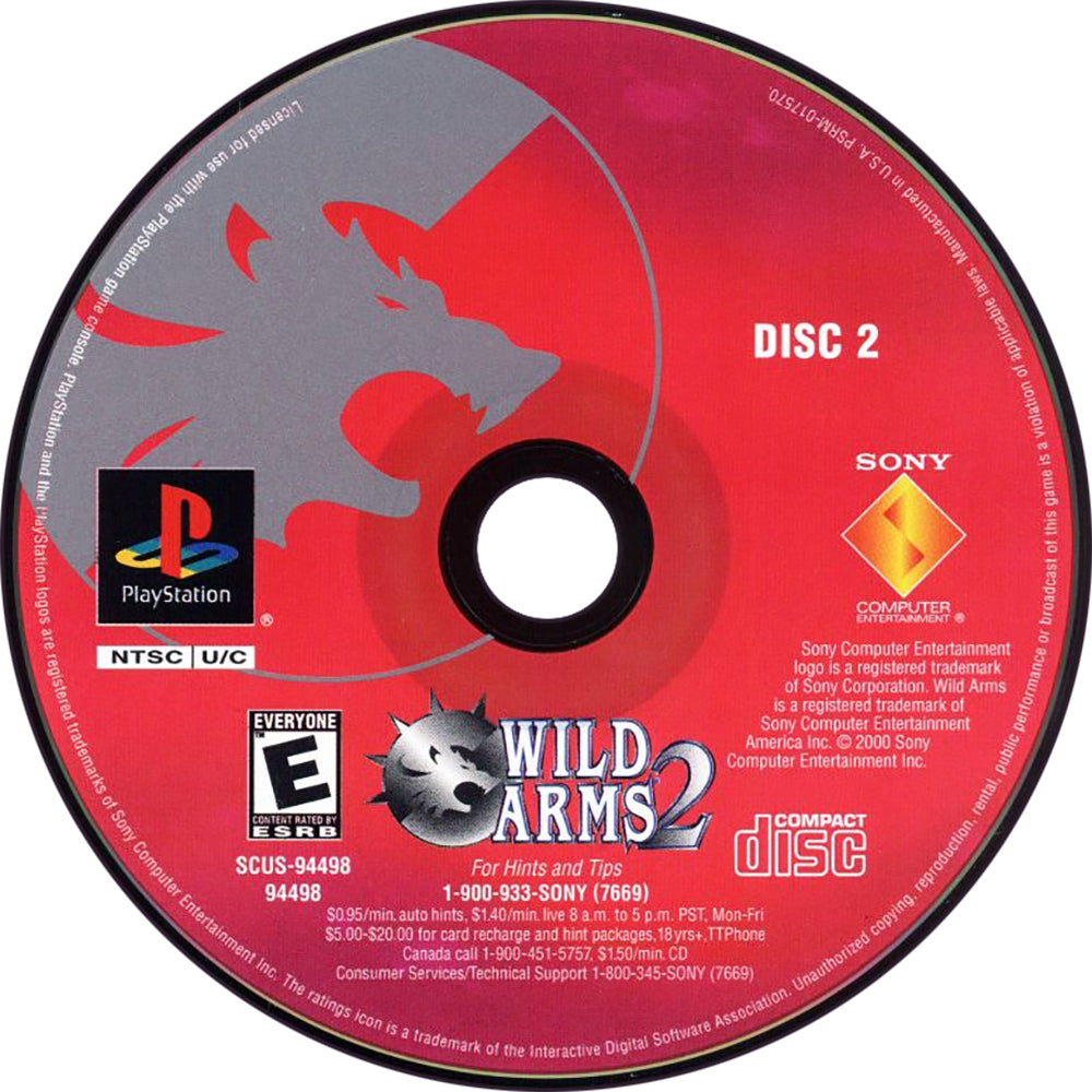 Wild Arms 2 [2 Discs] Playstation - Video Game - Used - CaveGamers - Image 4