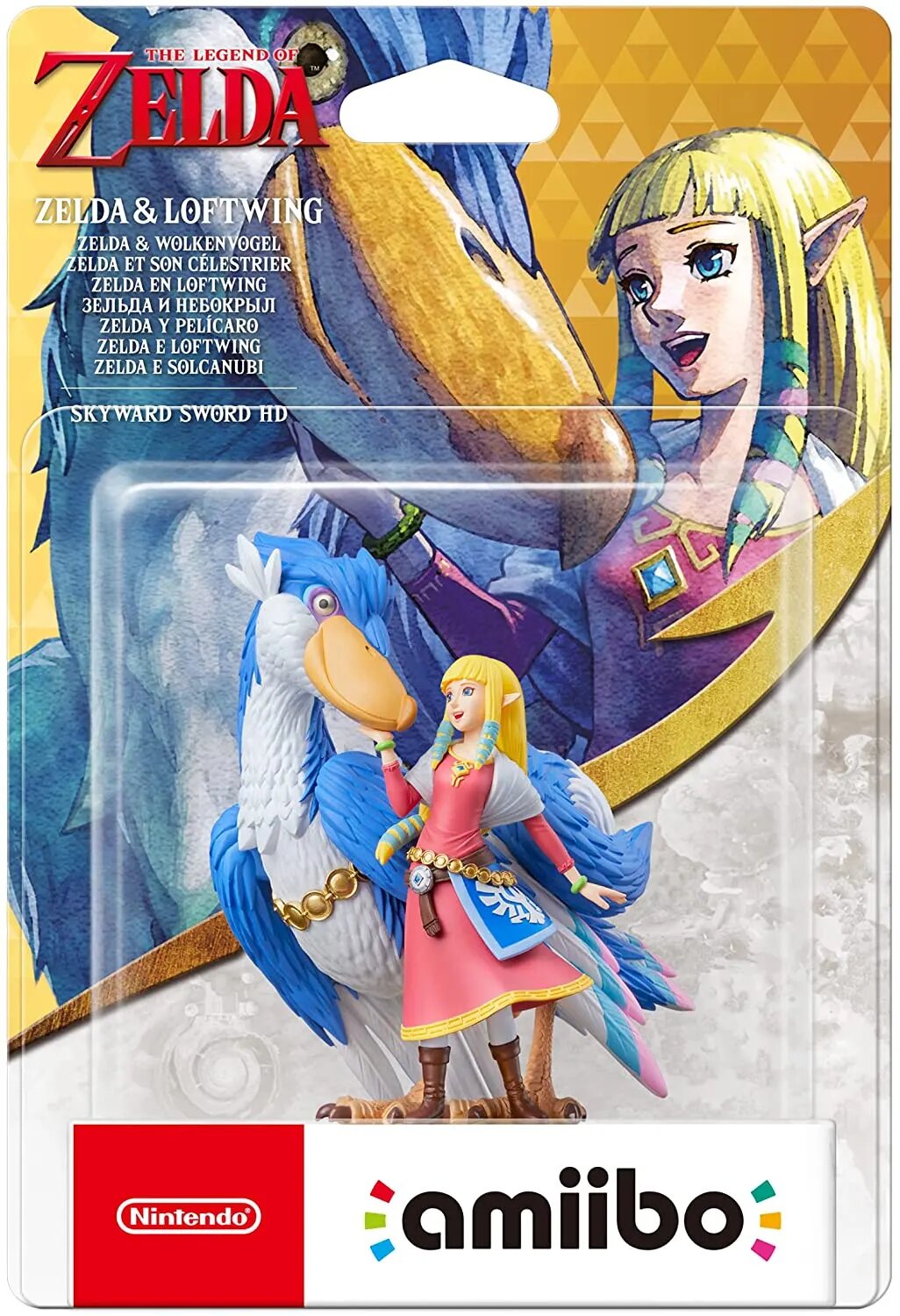 amiibo The Legend of Zelda: Skyward Sword Zelda & Loftwing [Europe] Amiibos - Video Game Accessory - New - CaveGamers