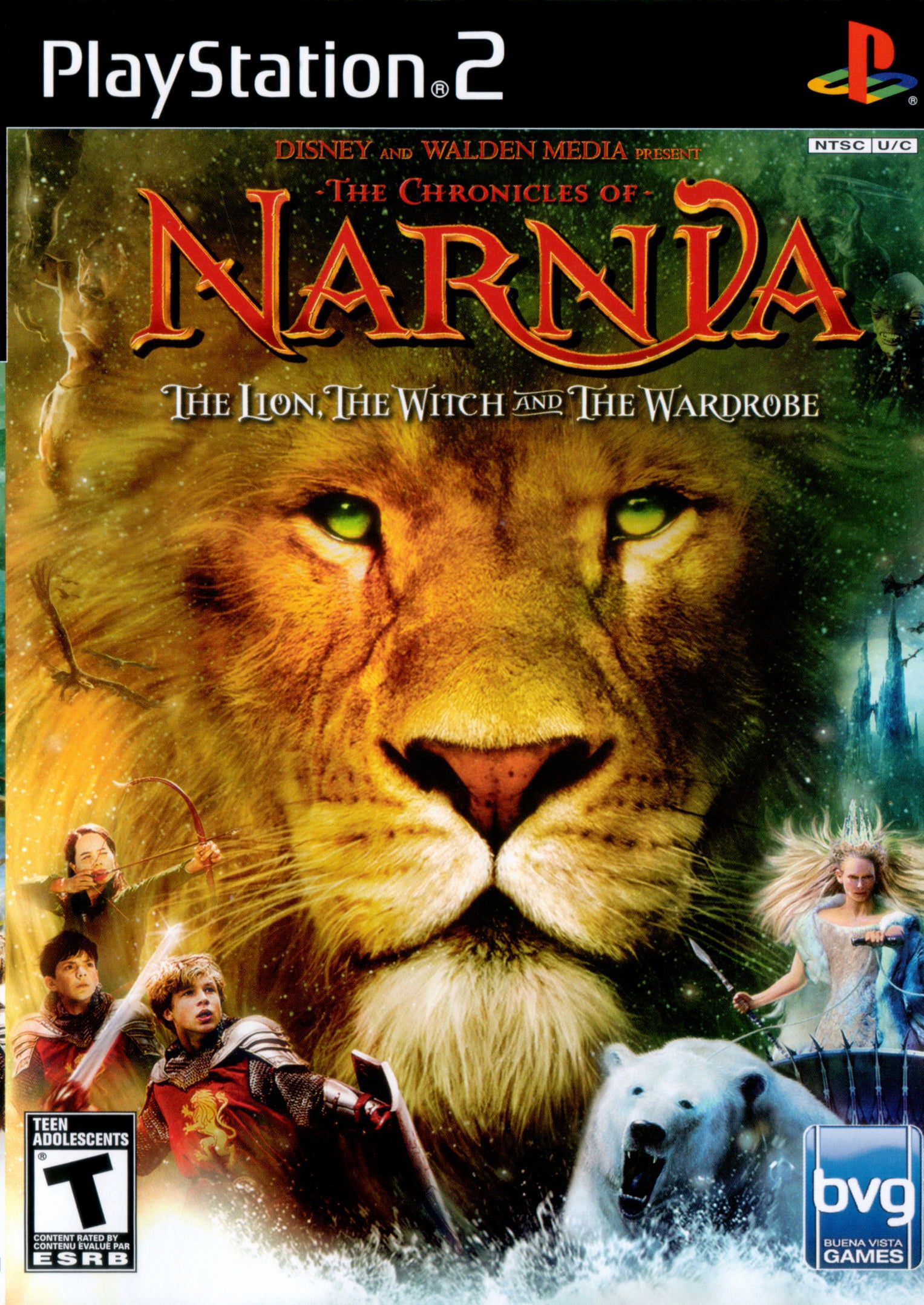 The Chronicles of Narnia The Lion, The Witch, and The Wardrobe PS2 - Video Game - Used - CaveGamers
