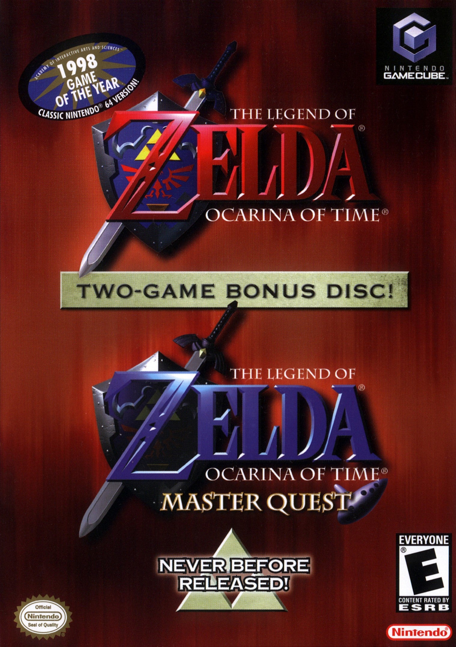 The Legend of Zelda: Ocarina of Time + Master Quest