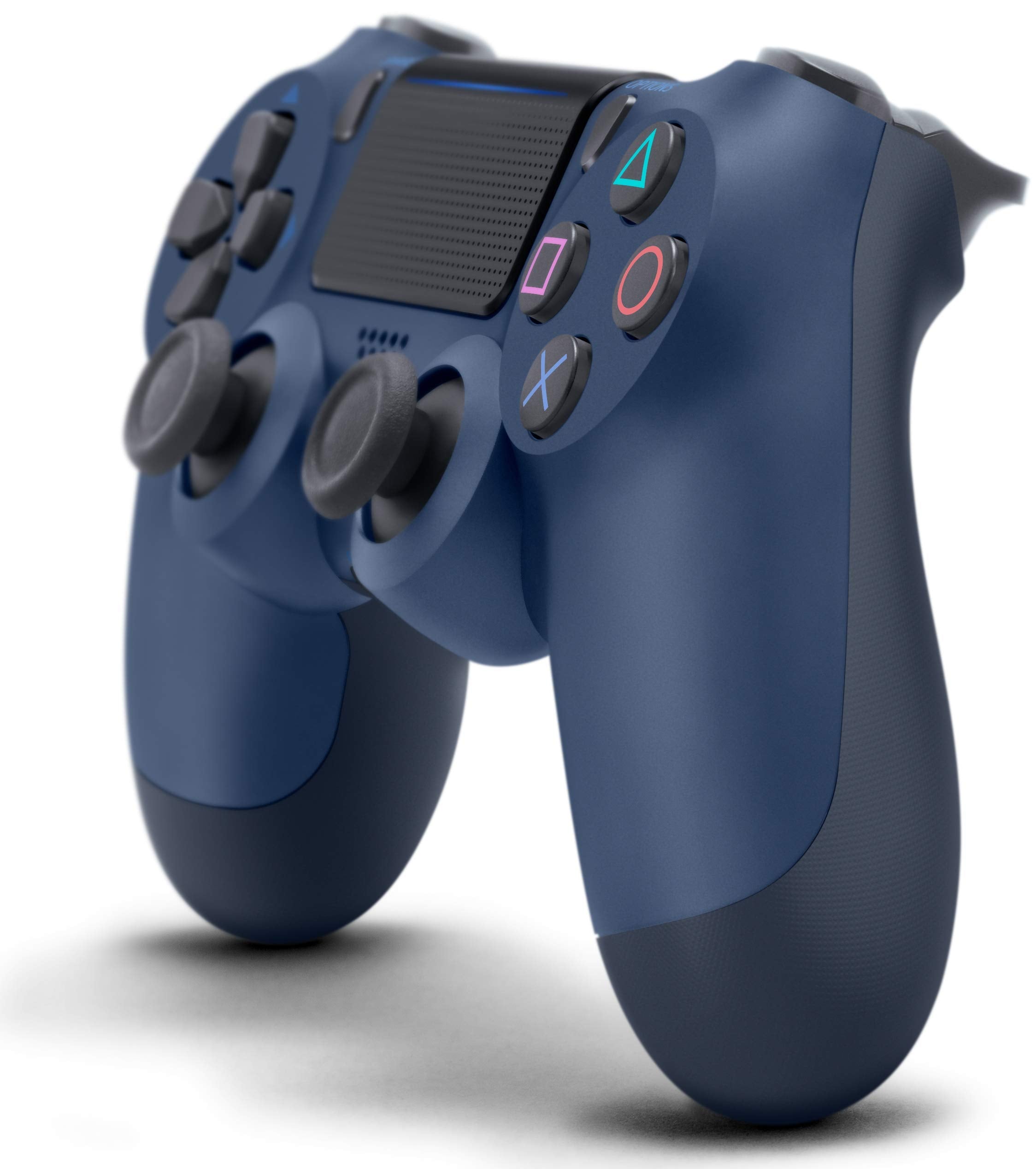 PlayStation 4 Dualshock 4 Wireless Controller - Midnight Blue PS4 - Video Game Accessory - Used - CaveGamers - Image 2