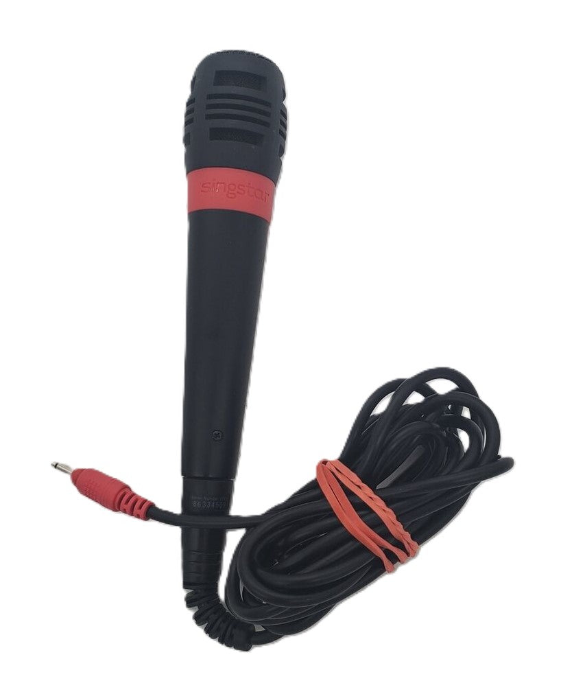 SingStar Microphone - Red PS2 - Video Game Accessory - Used - CaveGamers