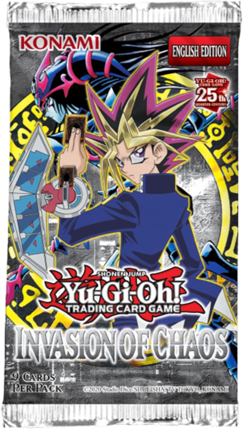 Yu-Gi-Oh! TCG: 25th Anniversary Invasion of Chaos Booster Box - Trading Card - New - CaveGamers - Image 2