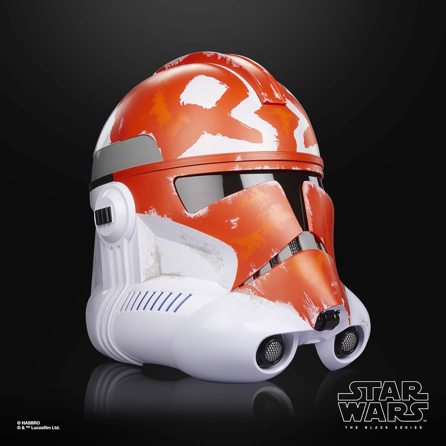 STAR WARS The Black Series 332nd Ahsoka’s Clone Trooper Premium Electronic Helmet, The Clone Wars Adult Roleplay Item