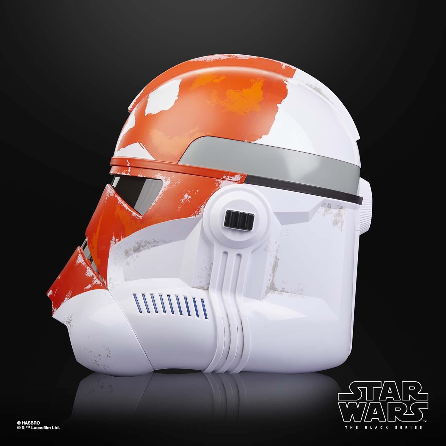 STAR WARS The Black Series 332nd Ahsoka’s Clone Trooper Premium Electronic Helmet, The Clone Wars Adult Roleplay Item