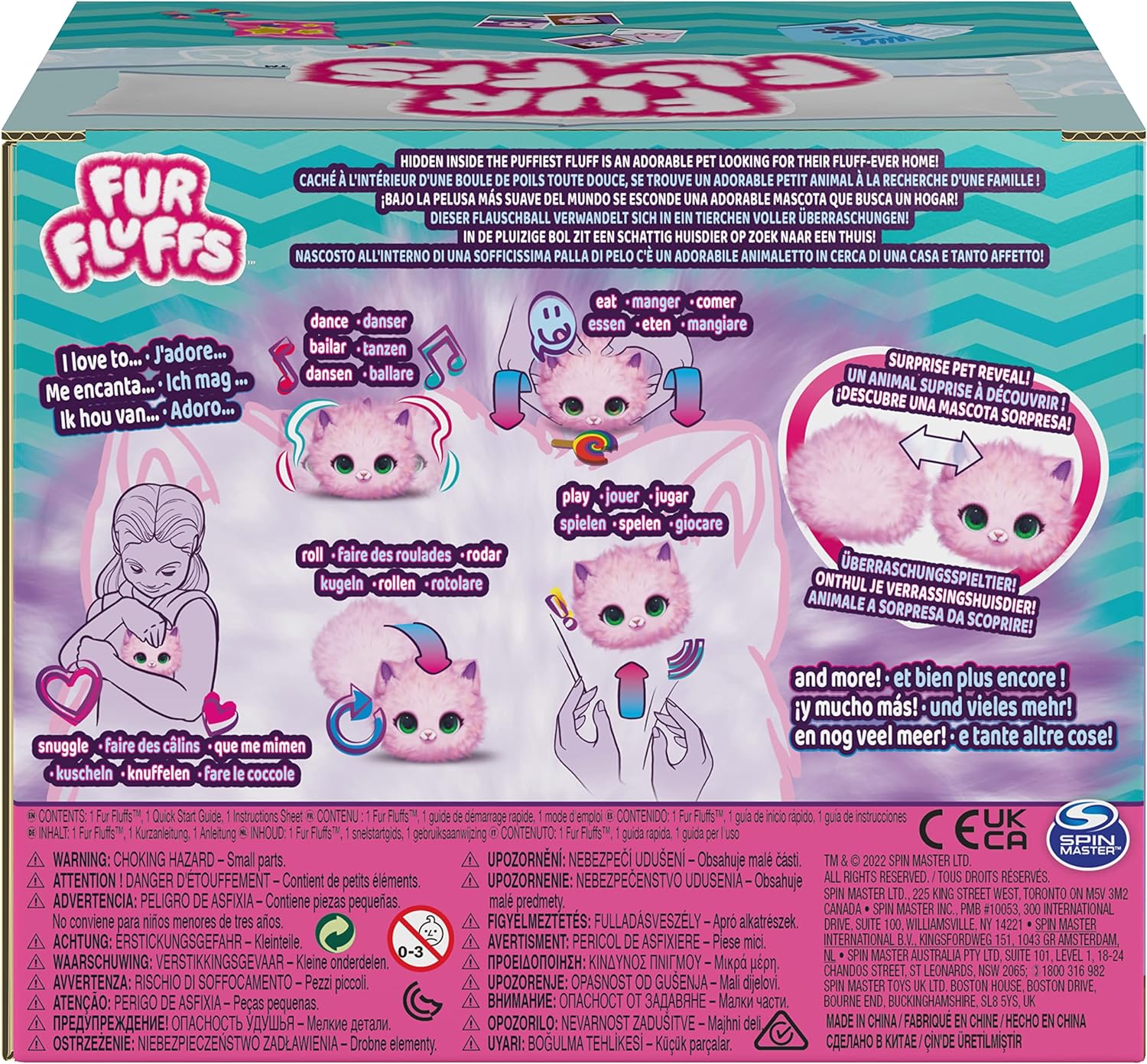 What the Fluff! Pur 'n Fluff - Pink Cat Fur Fluff