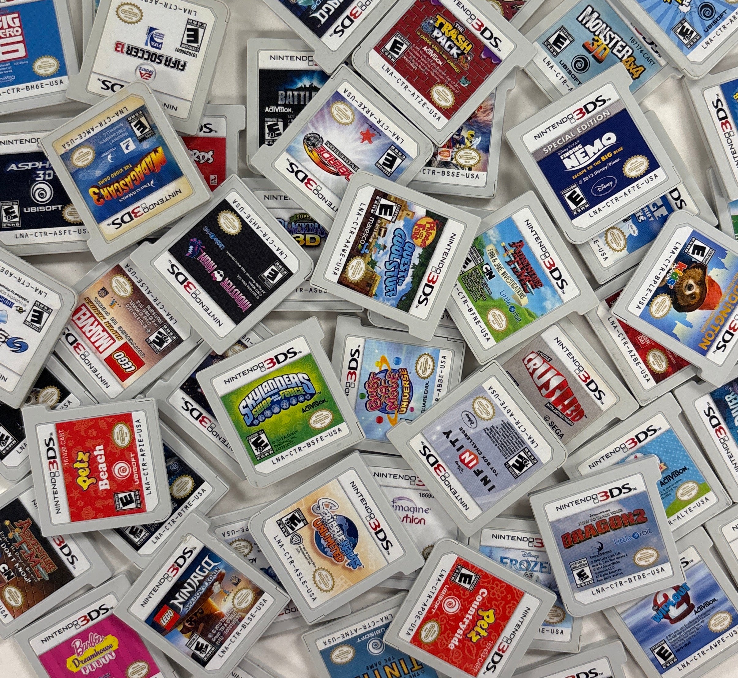 Mystery Mixed Lot of 15 Nintendo 3DS Games