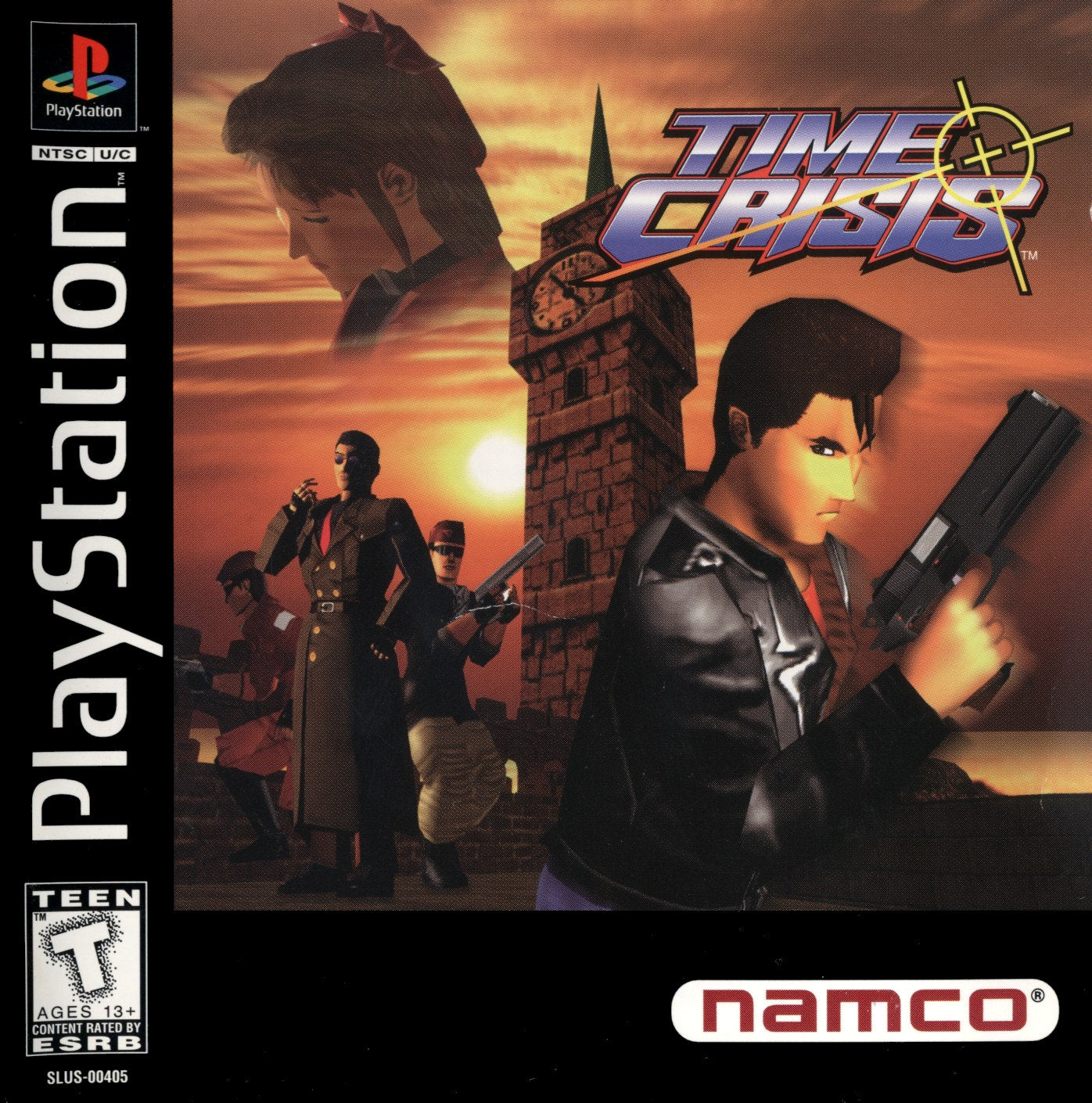 Time Crisis Playstation - Video Game - Used - CaveGamers