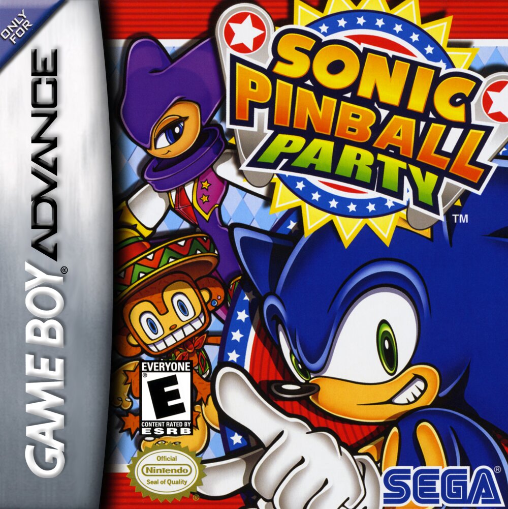 Sonic Pinball Party Game Boy Advance - Video Game - Used - CaveGamers