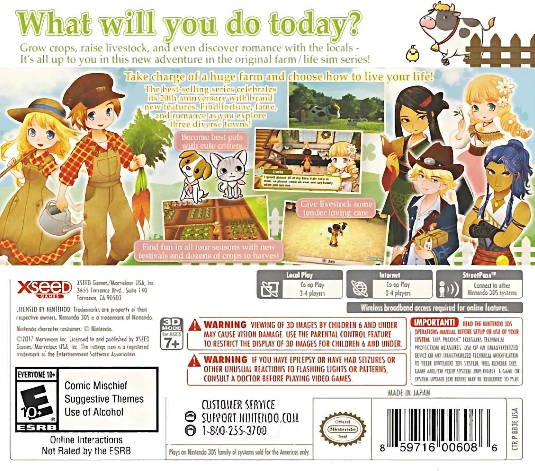 Story of Seasons: Trio of Towns