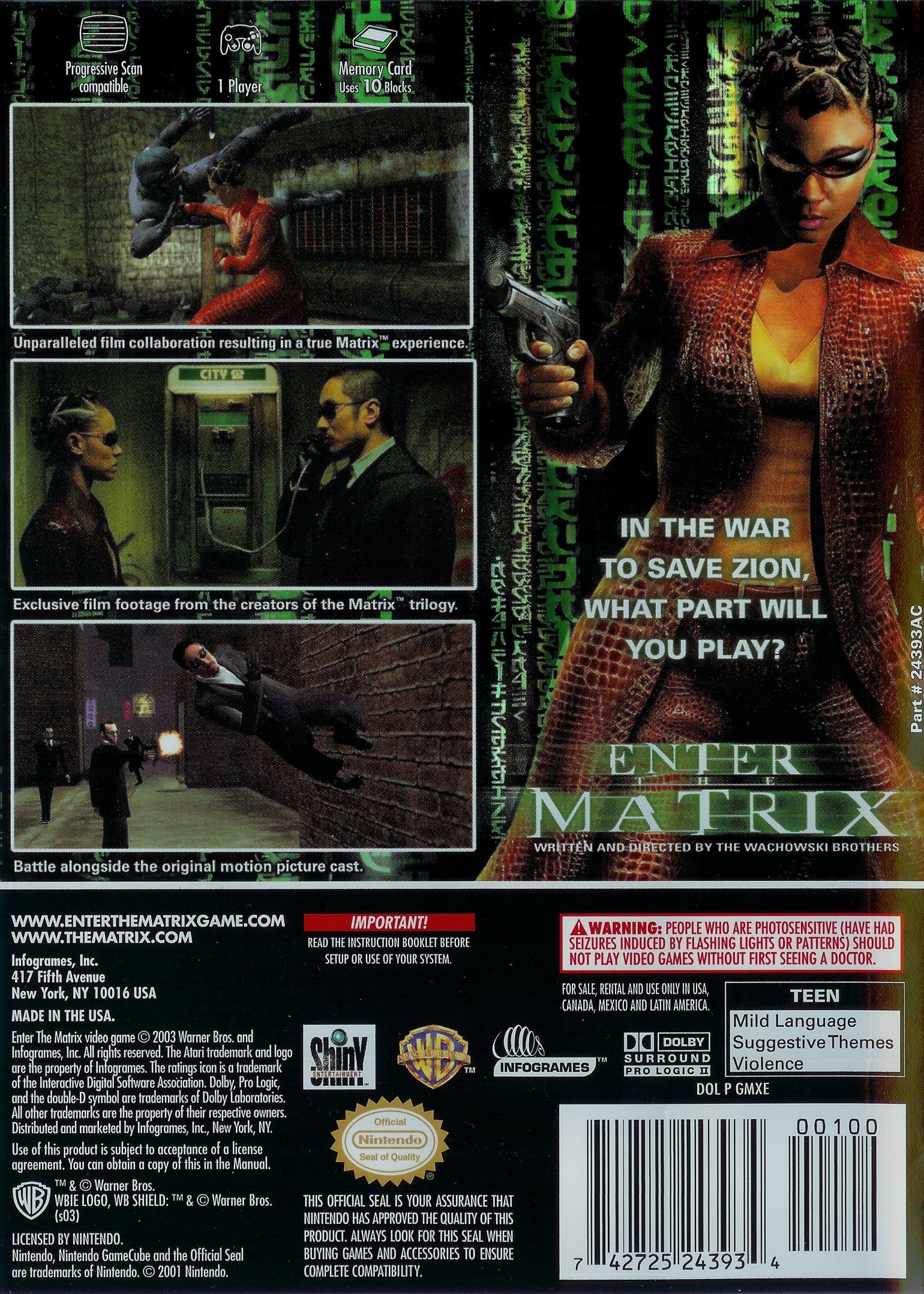 Enter the Matrix [2 Discs]