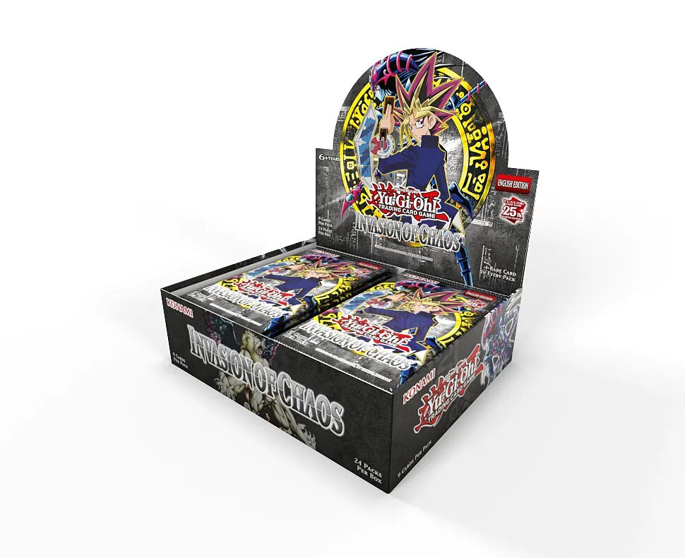 Yu-Gi-Oh! 25th Anniversary: Invasion of Chaos Booster Box [Europe]