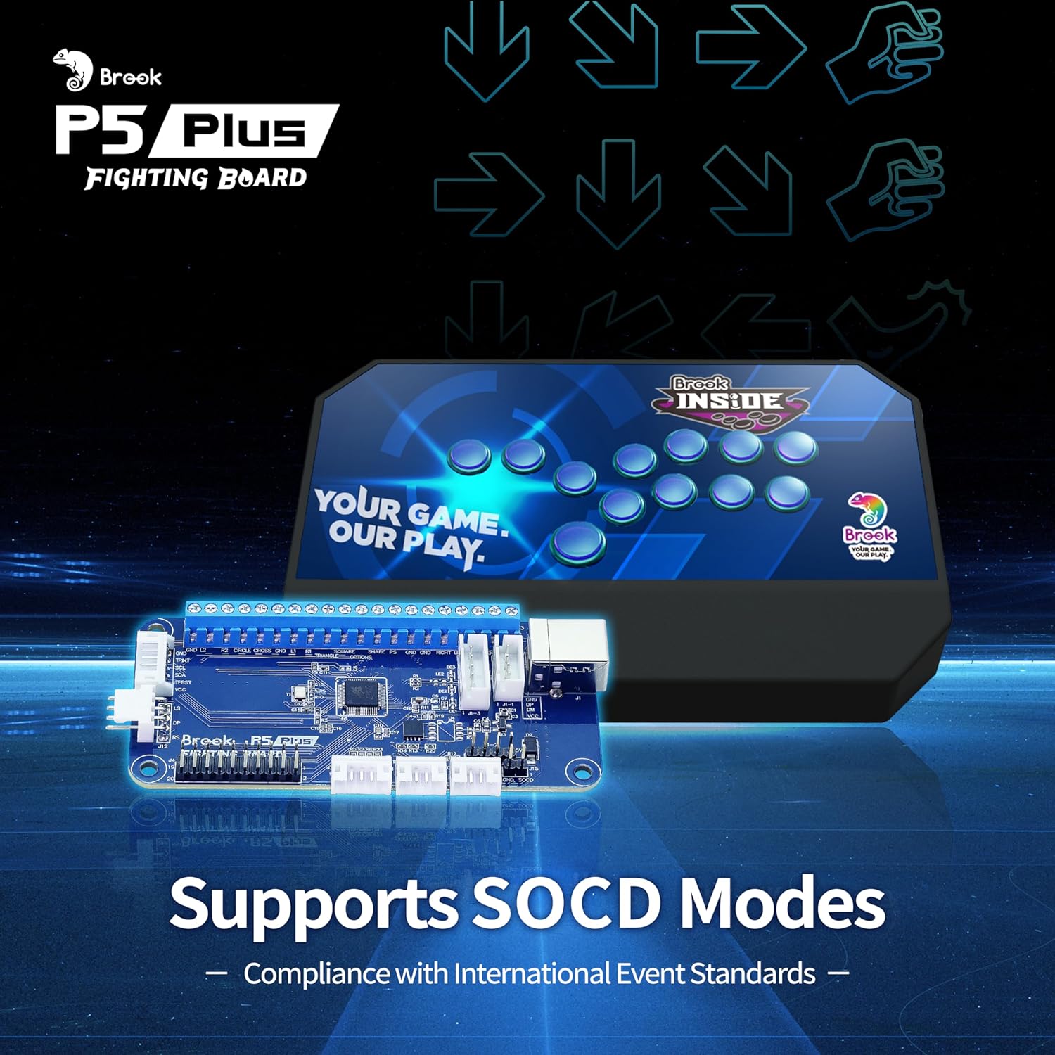 Brook P5 Plus Fighting board