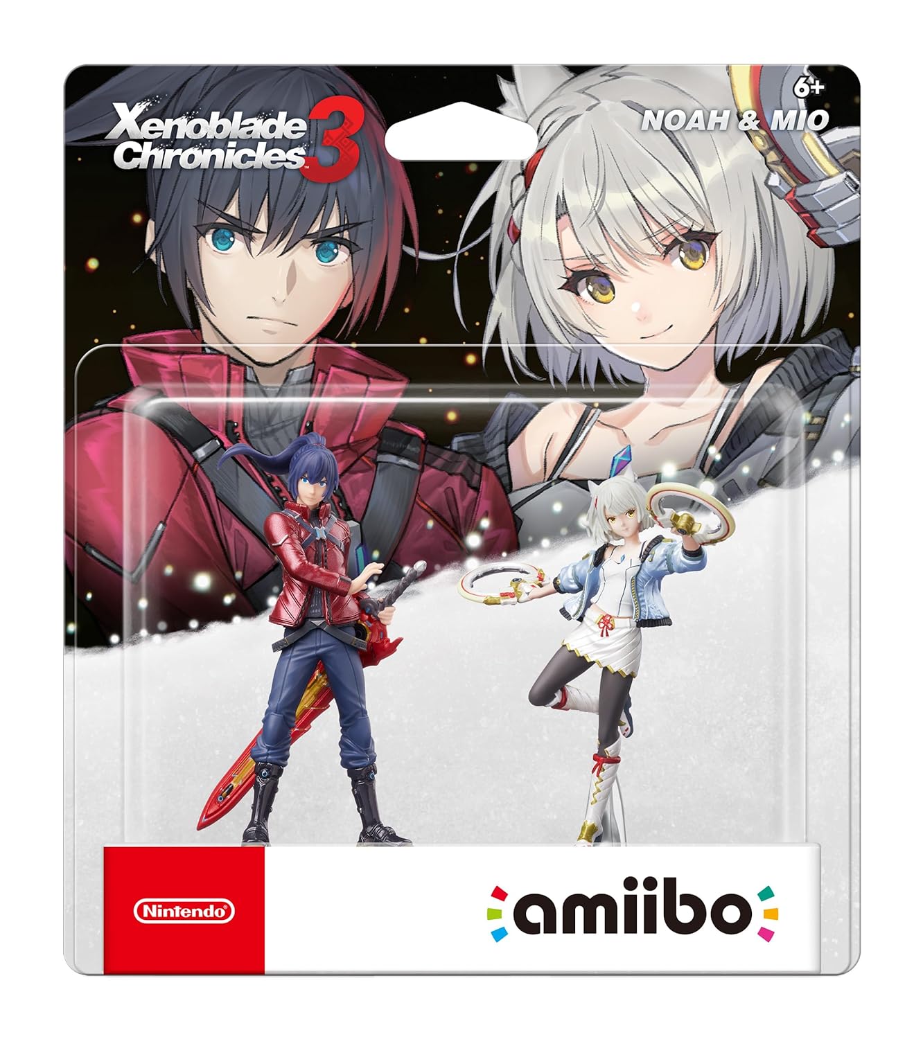 amiibo Xenoblade Chronicles 3 Noah & Mio Amiibos - Video Game Accessory - New - CaveGamers