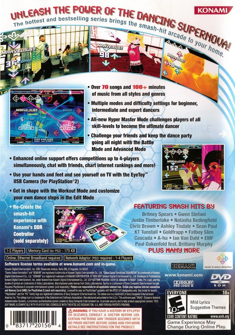 Dance Dance Revolution SuperNova 2