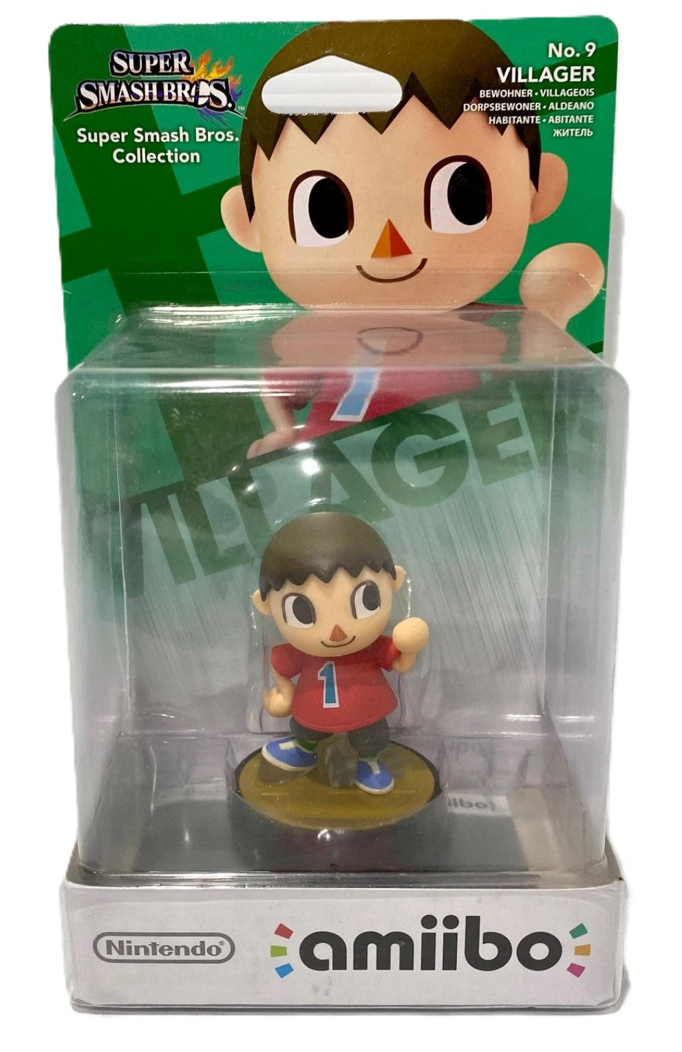 amiibo Super Smash Bros. Villager [Europe] Amiibos - Video Game Accessory - New - CaveGamers