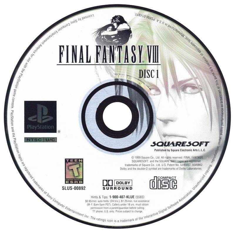 Final Fantasy VIII [4 Discs]