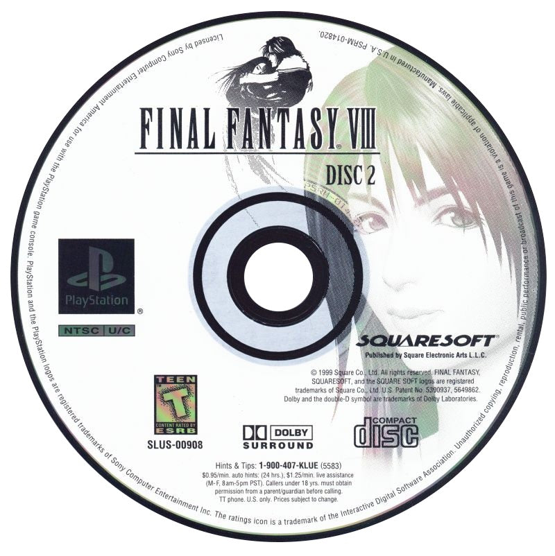 Final Fantasy VIII [4 Discs]