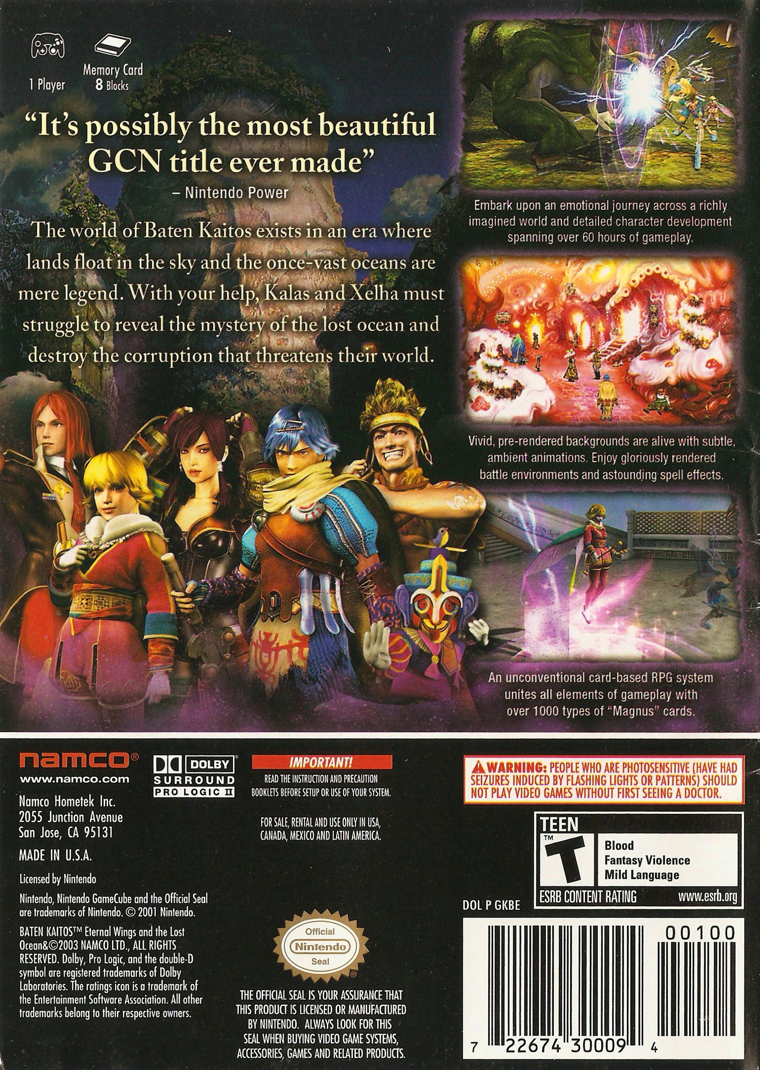 Baten Kaitos [2 Discs]