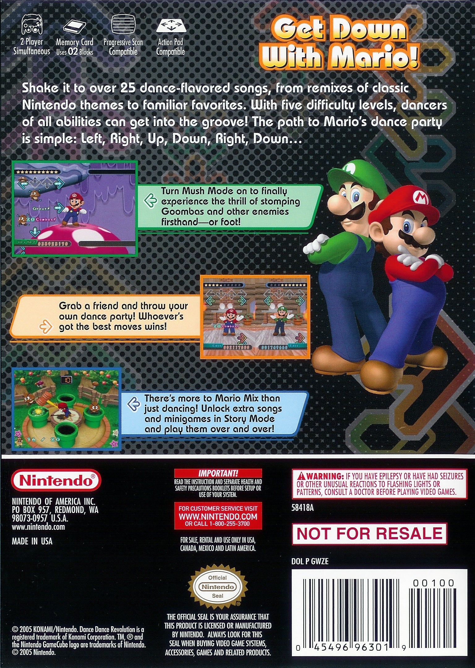 Dance Dance Revolution Mario Mix
