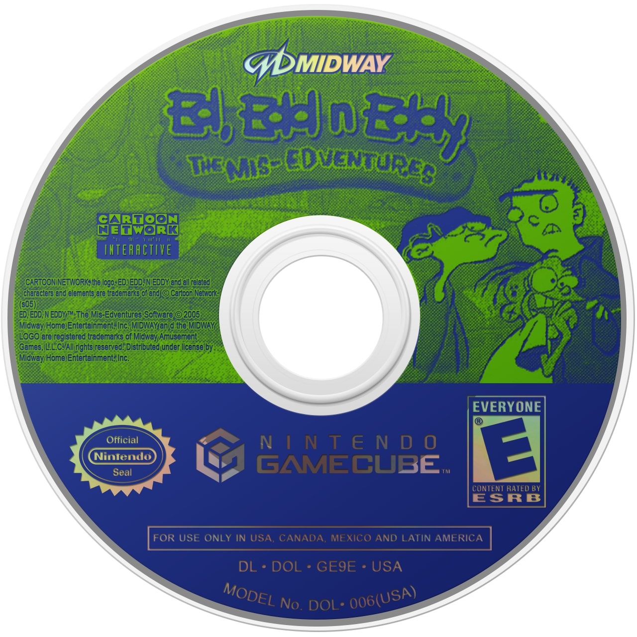 Ed Edd N Eddy Mis-Edventures GameCube - Video Game - Used - CaveGamers - Image 3
