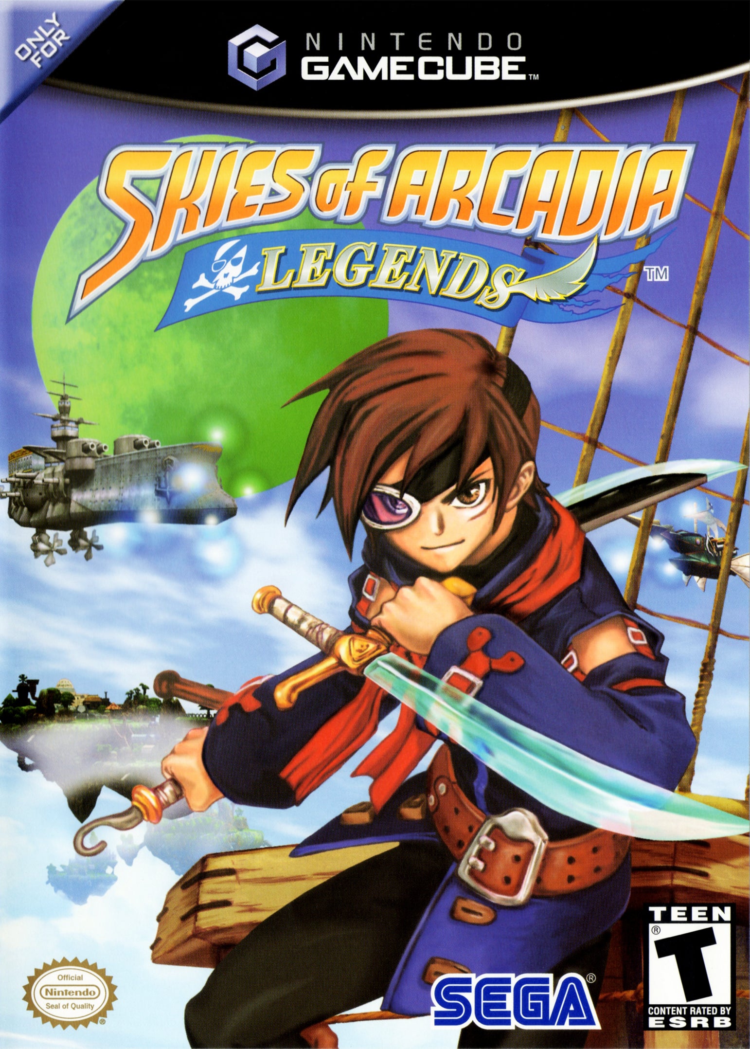 Skies of Arcadia: Legends GameCube - Video Game - Used - CaveGamers