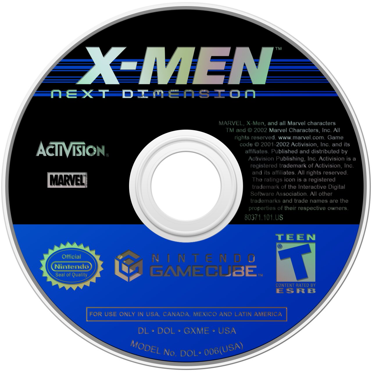 X-men Next Dimension