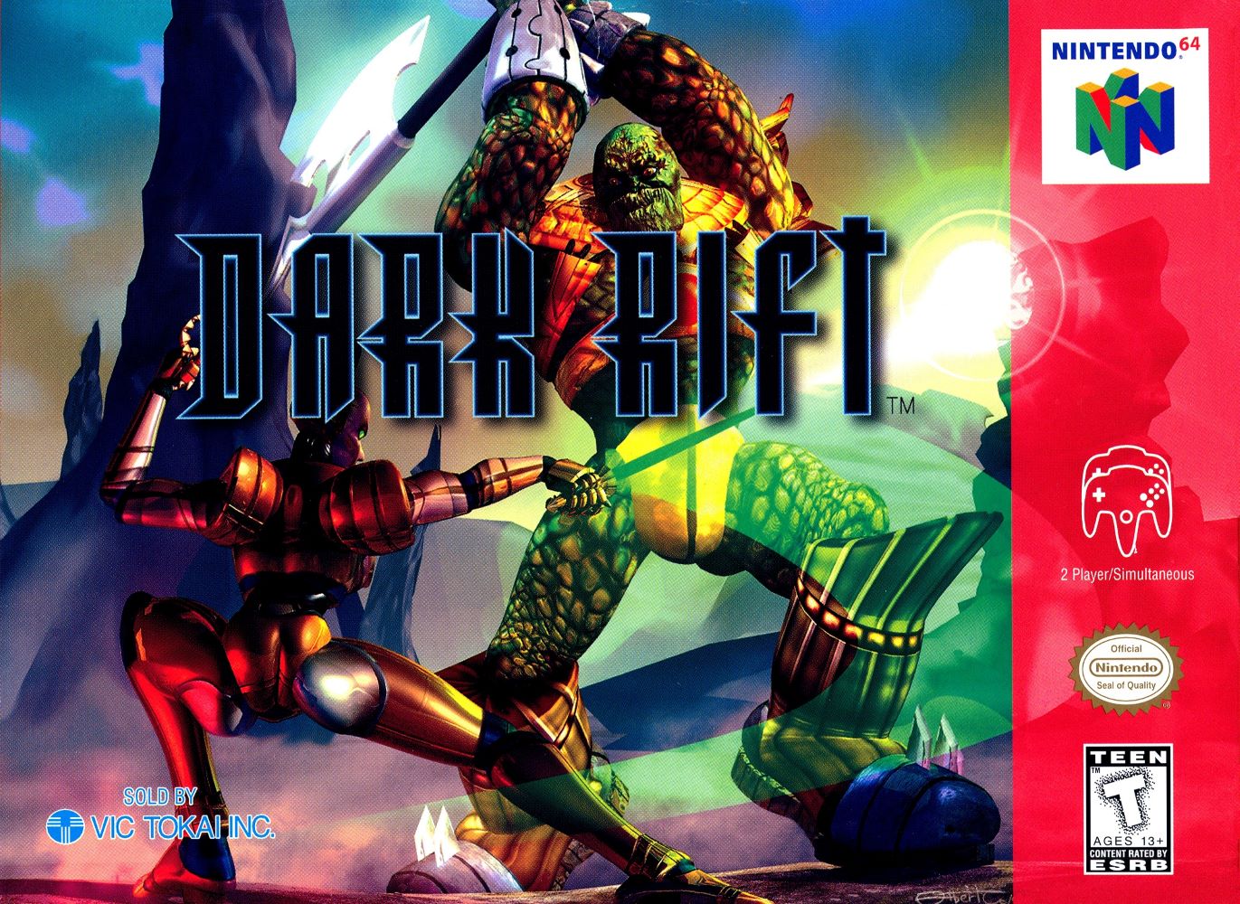 Dark Rift N64 - Video Game - Used - CaveGamers