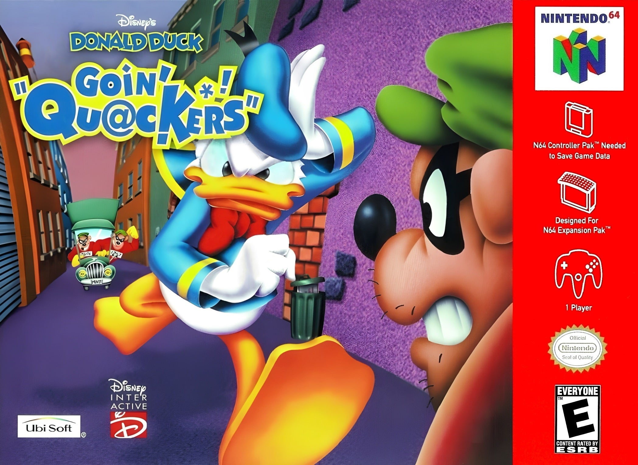 Donald Duck Going Quackers N64 - Video Game - Used - CaveGamers