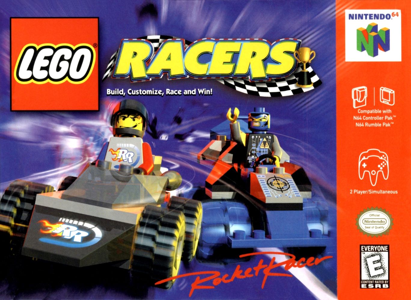LEGO Racers N64 - Video Game - Used - CaveGamers