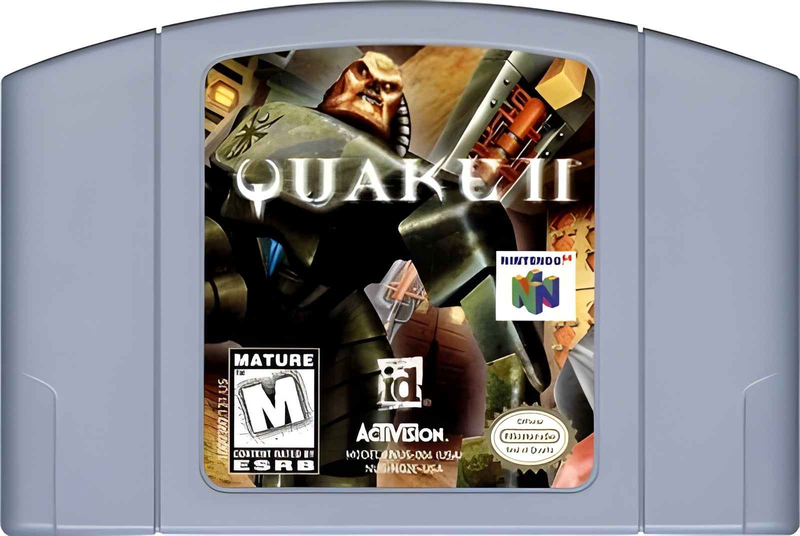 Quake II N64 - Video Game - Used - CaveGamers - Image 3