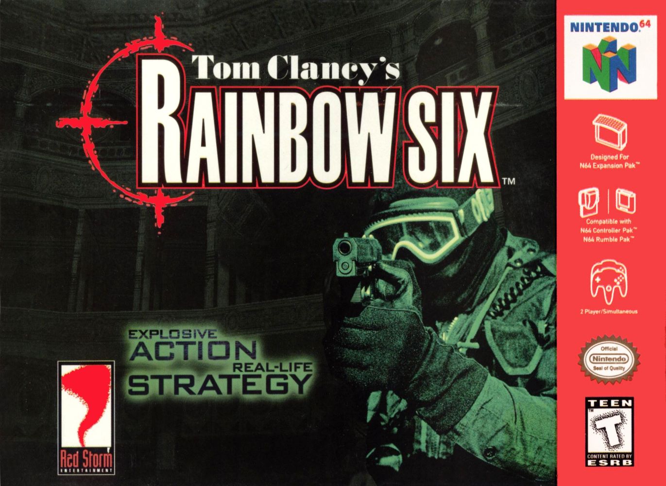 Rainbow Six N64 - Video Game - Used - CaveGamers