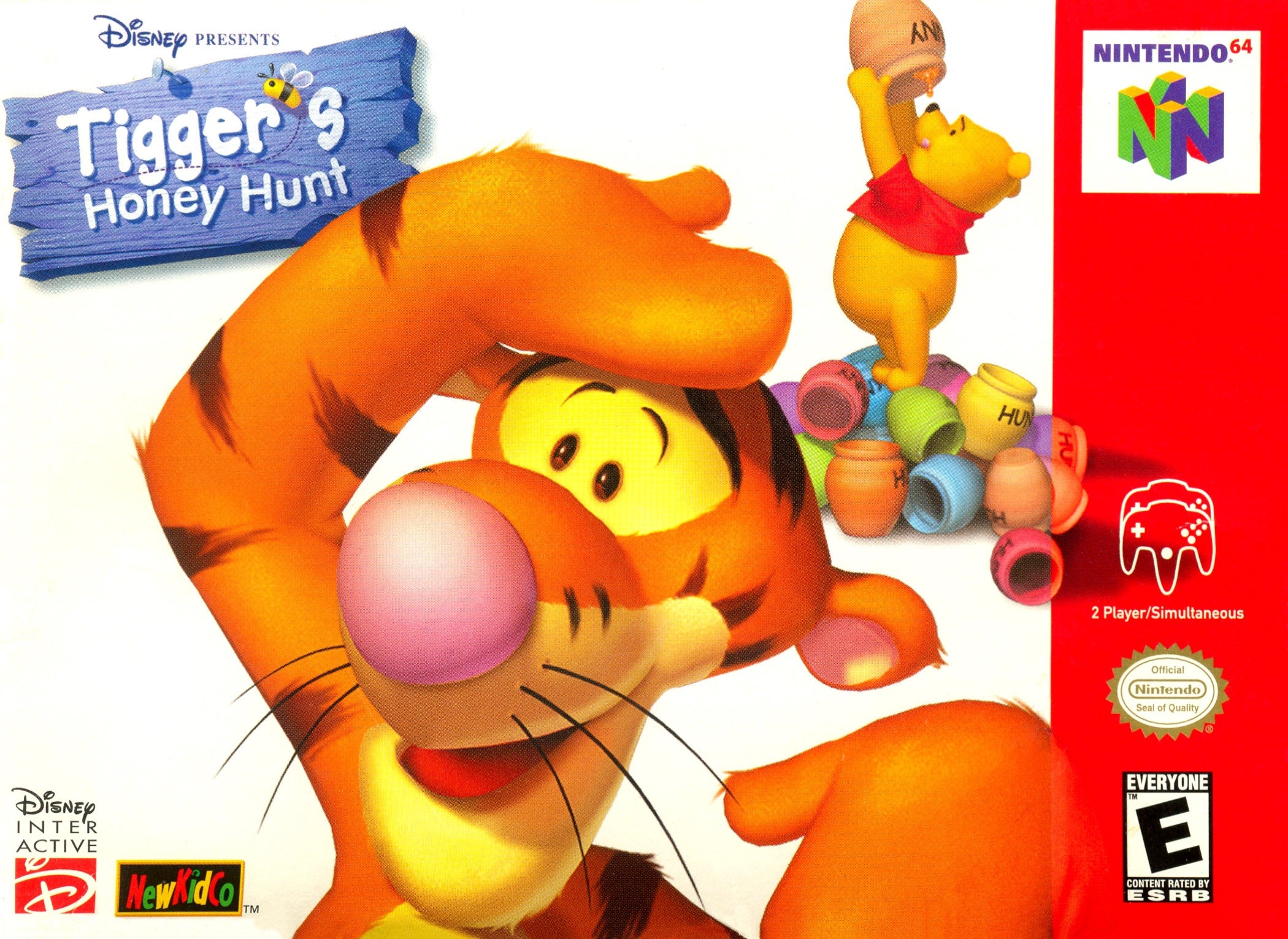 Tigger's Honey Hunt N64 - Video Game - Used - CaveGamers