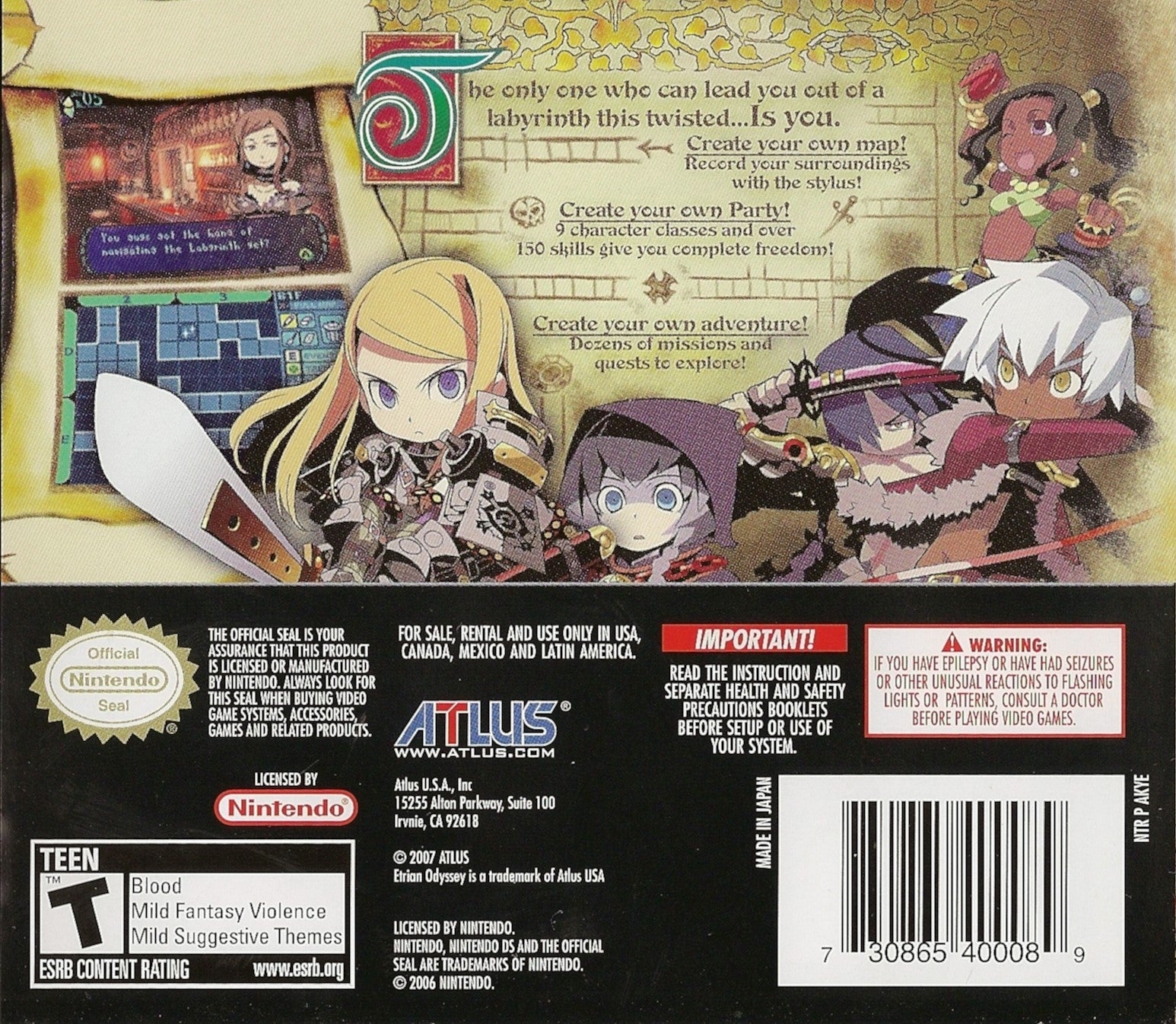 Etrian Odyssey