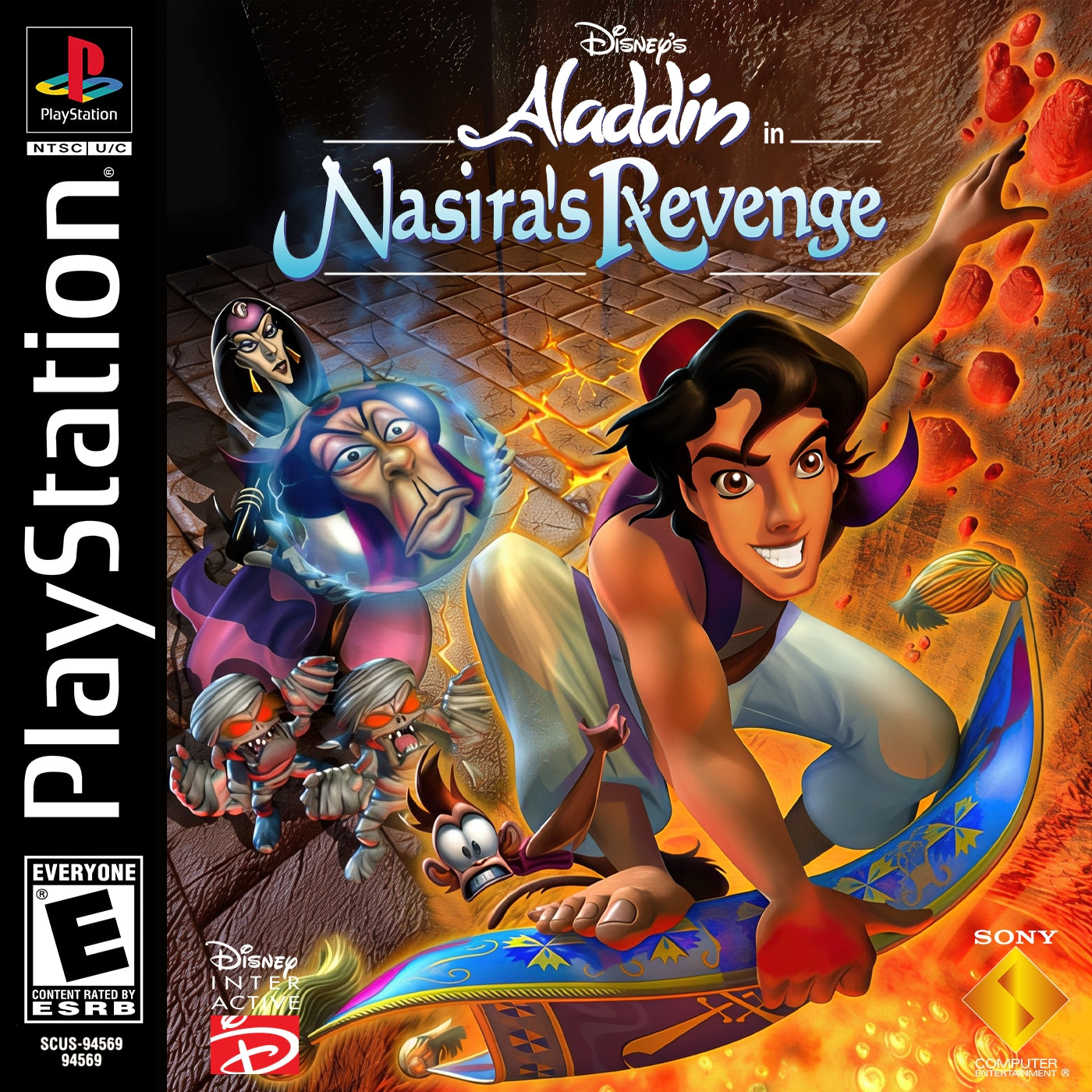 Aladdin in Nasiras Revenge Playstation - Video Game - Used - CaveGamers