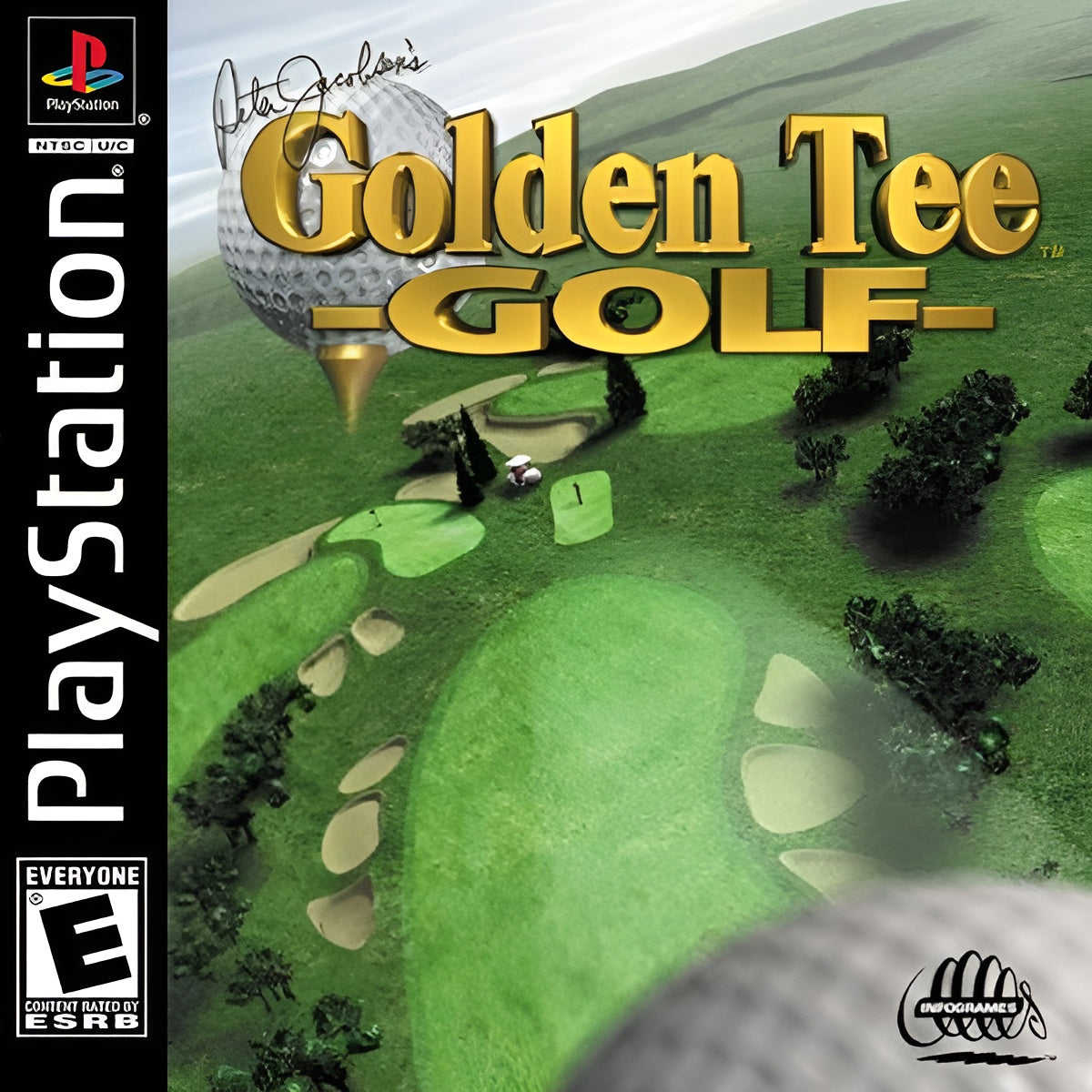 Golden Tee Golf Playstation - Video Game - Used - CaveGamers